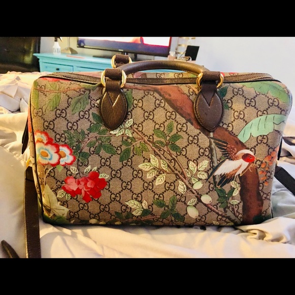 gucci tian boston bag